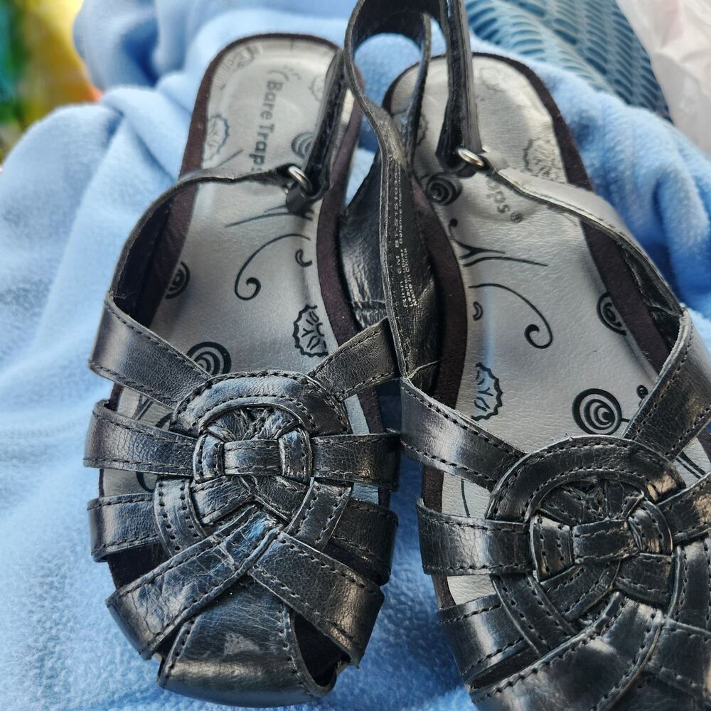 Baretrap Women's Rinn Sandals 6M Black